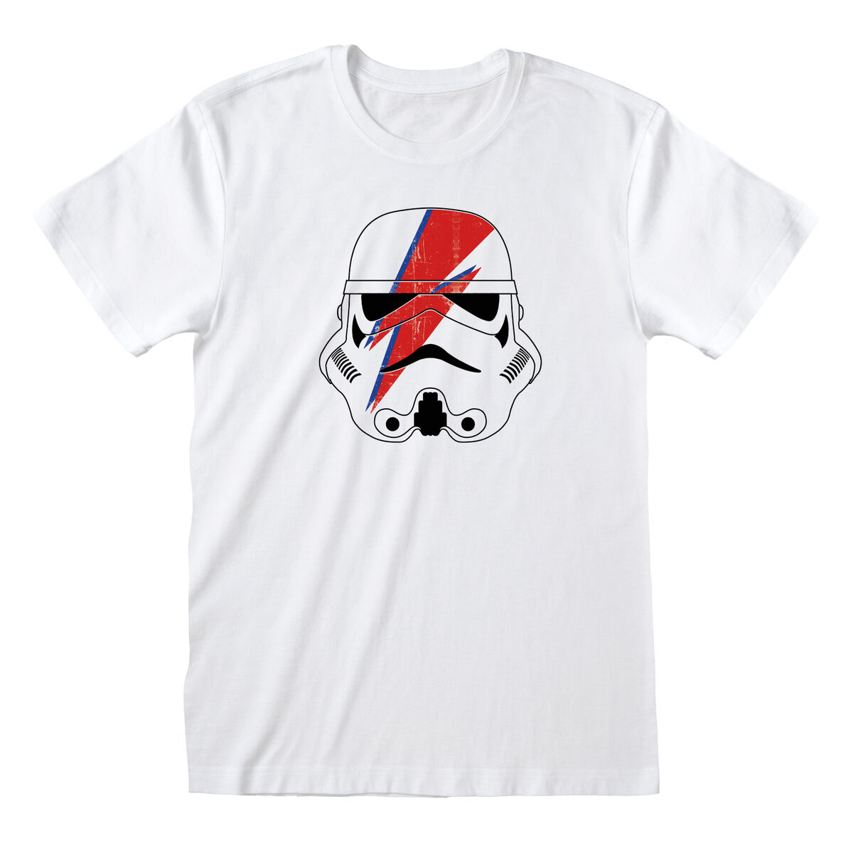 Unisex Short Sleeve T-Shirt Star Wars Ziggy Stormtrooper White XXL